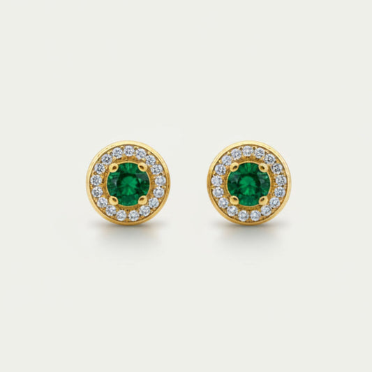 Halo Stud Earrings