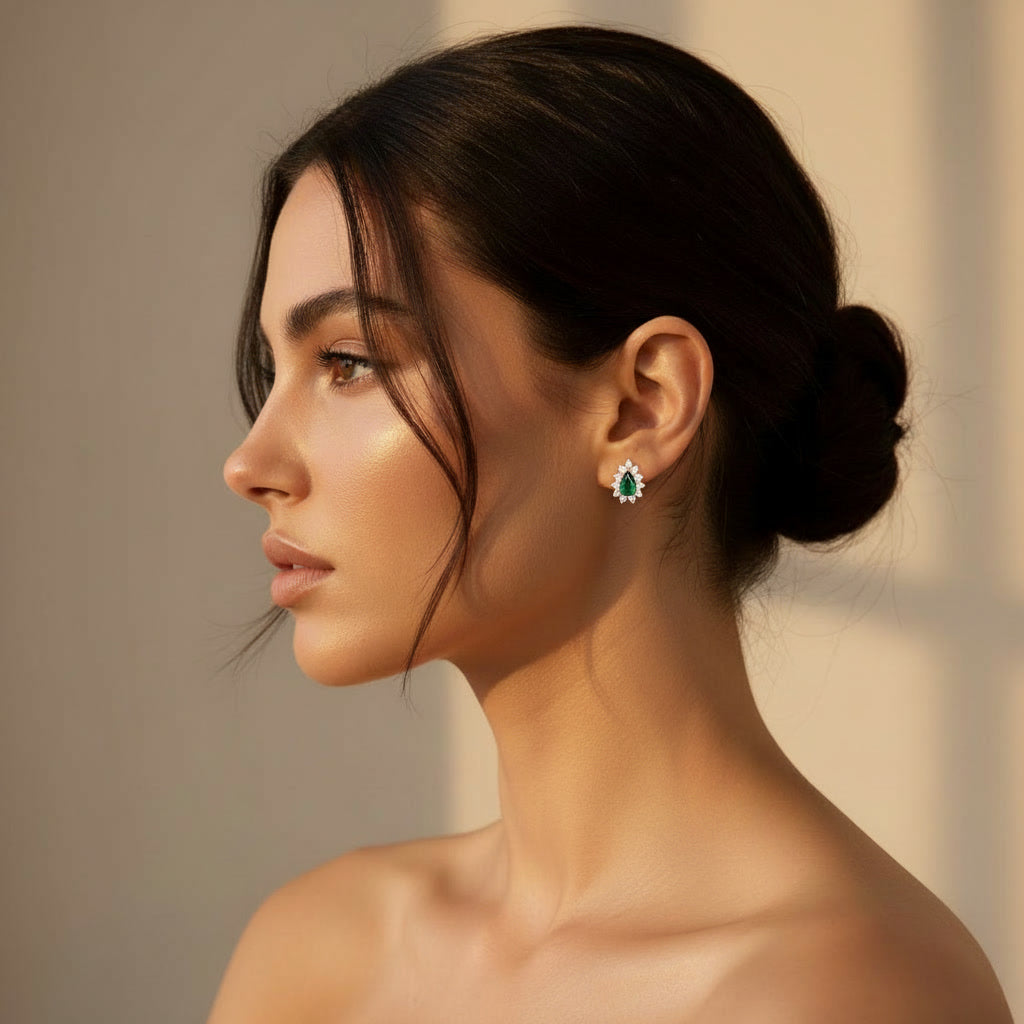 Giovanna Huggie Earrings