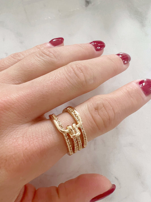 Georgiana Ring - Jewelry Maktub LLC
