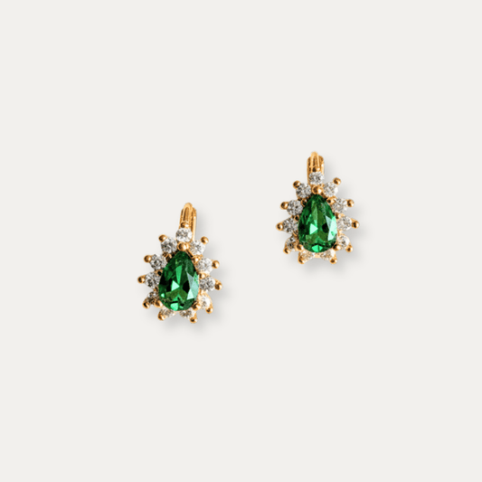 Giovanna Huggie Earrings - Jewelry Maktub LLC