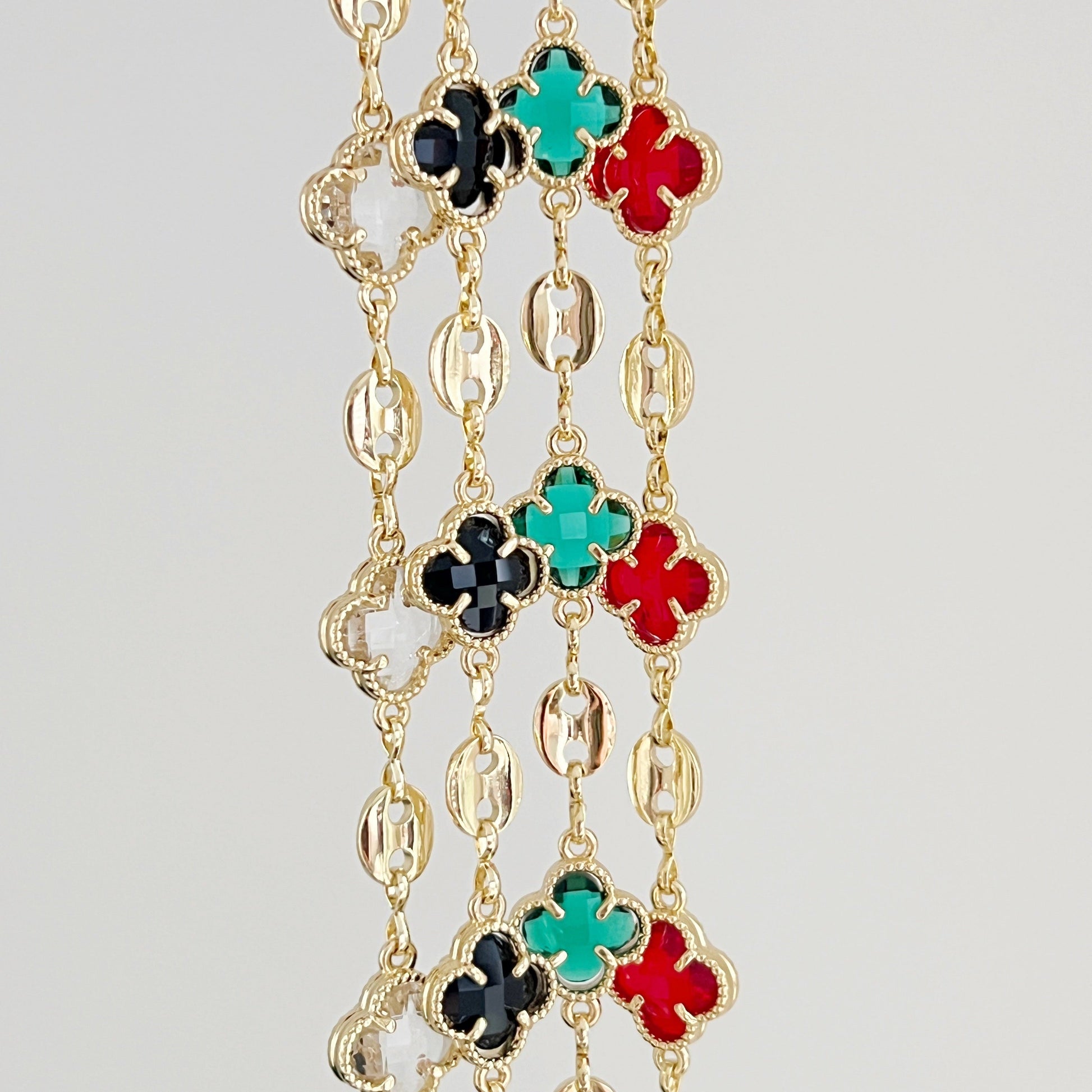 Glam Clover Bracelets - Jewelry Maktub LLC