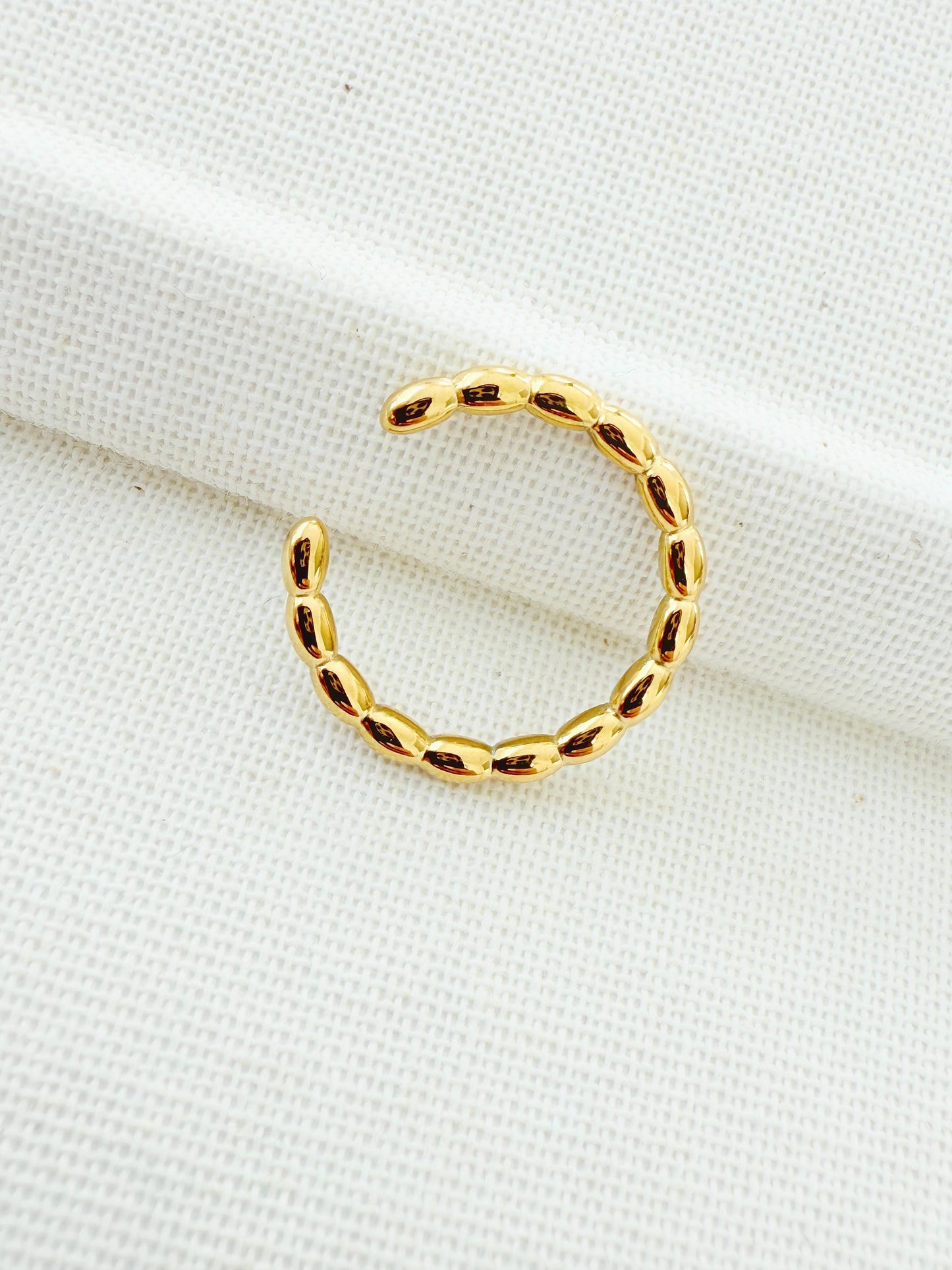 Gold Stackable Rings - Jewelry Maktub LLC