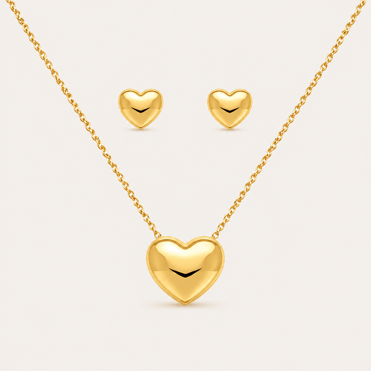 Heart Jewelry Set - Jewelry Maktub LLC
