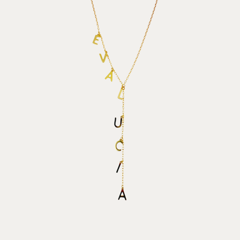 Personalized Lariat Name Necklace