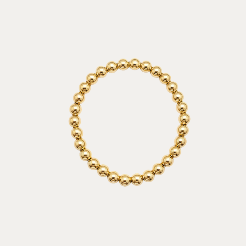 Gold Bead Bracelet