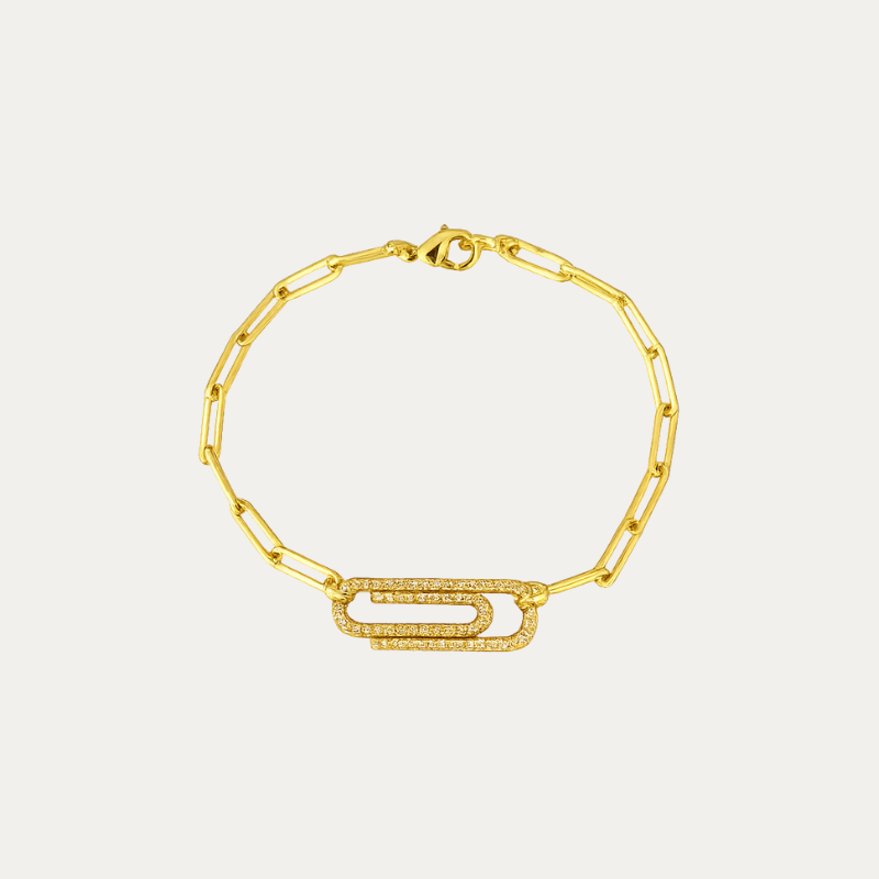 Chic PaperClip Bracelet