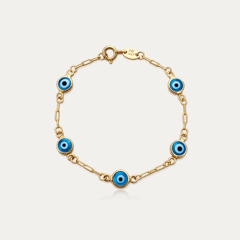 Dainty Evil Eye Bracelet