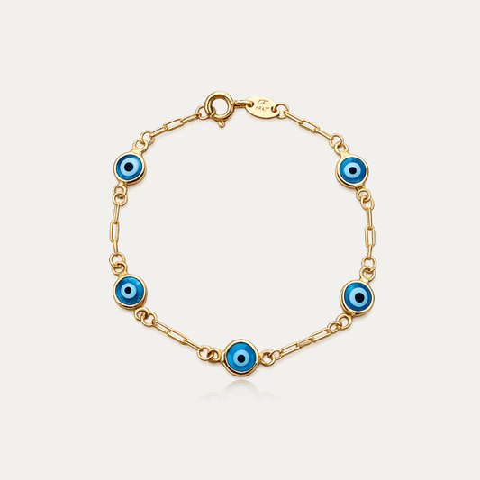 Dainty Evil Eye Bracelet