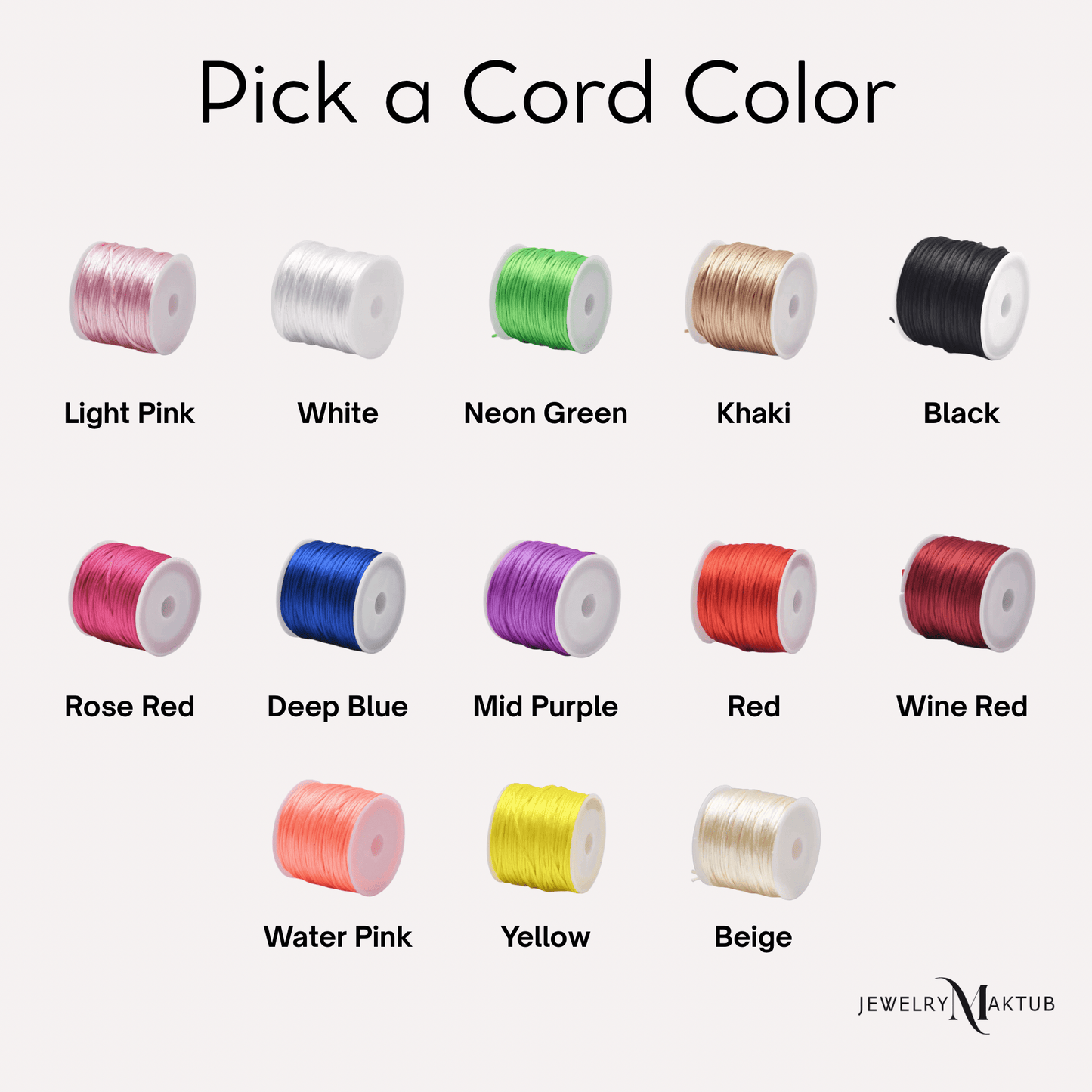 Letter Cord Bracelet - Jewelry Maktub LLC