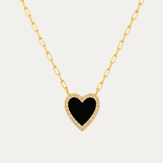 Lucy Heart Necklace - Jewelry Maktub LLC