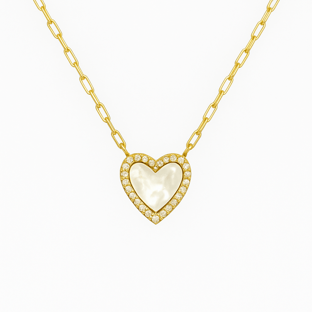 Lucy Heart Necklace - Jewelry Maktub LLC