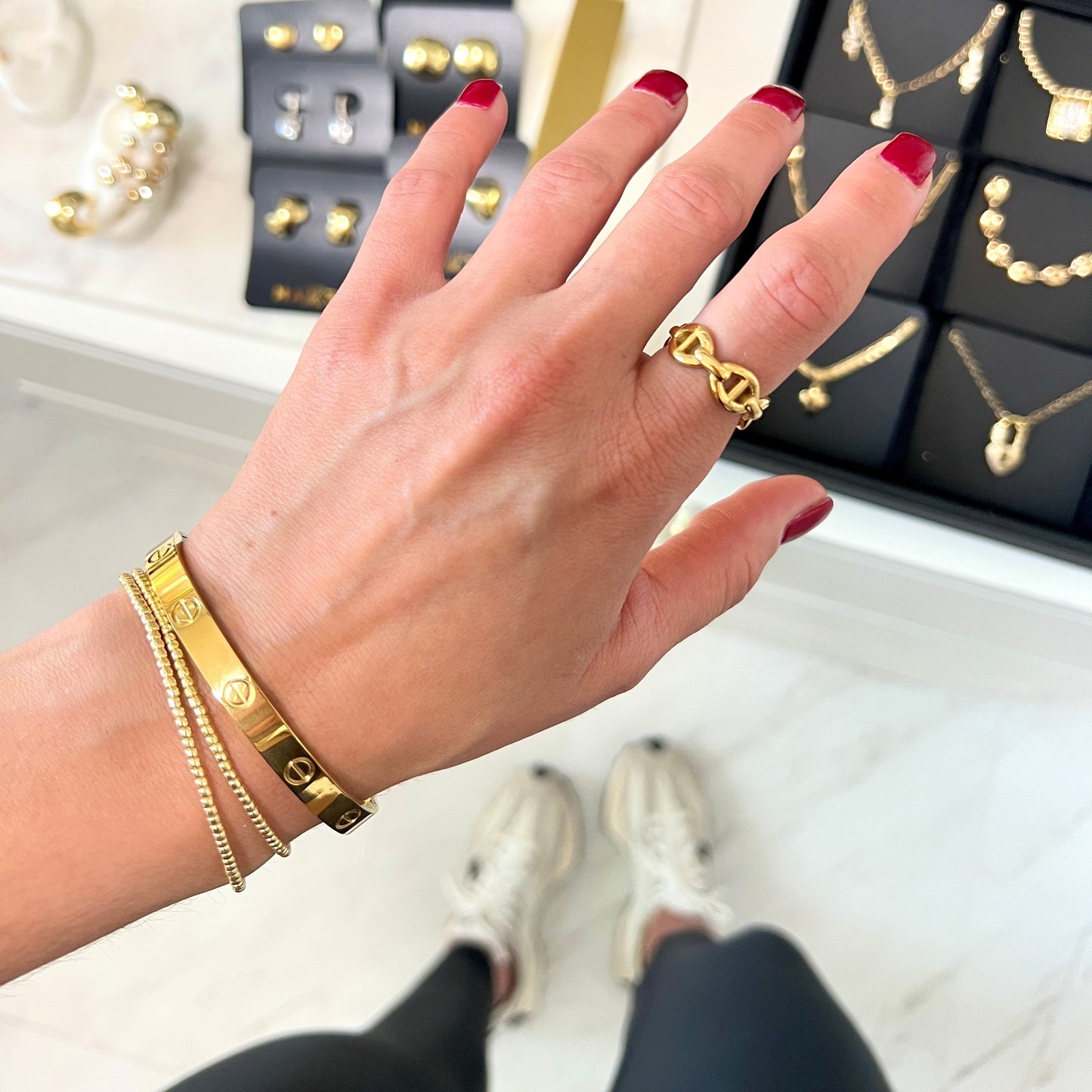 Mesh Love Bracelet - Jewelry Maktub LLC