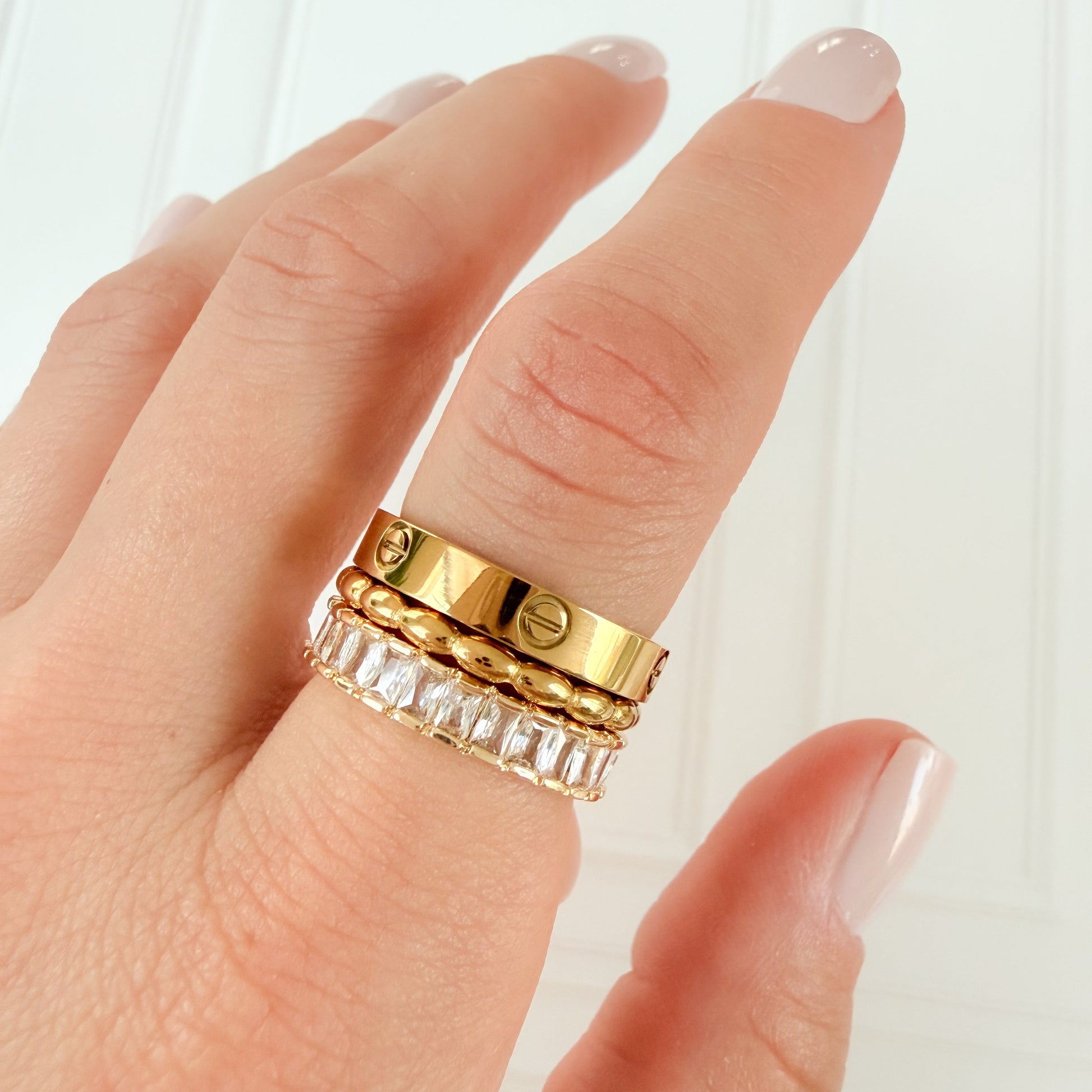 Mesh Love Ring - Jewelry Maktub LLC