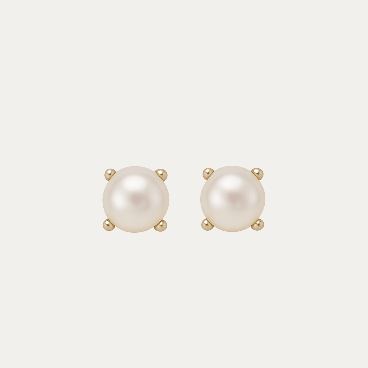 Mini Pearls studs - Jewelry Maktub LLC