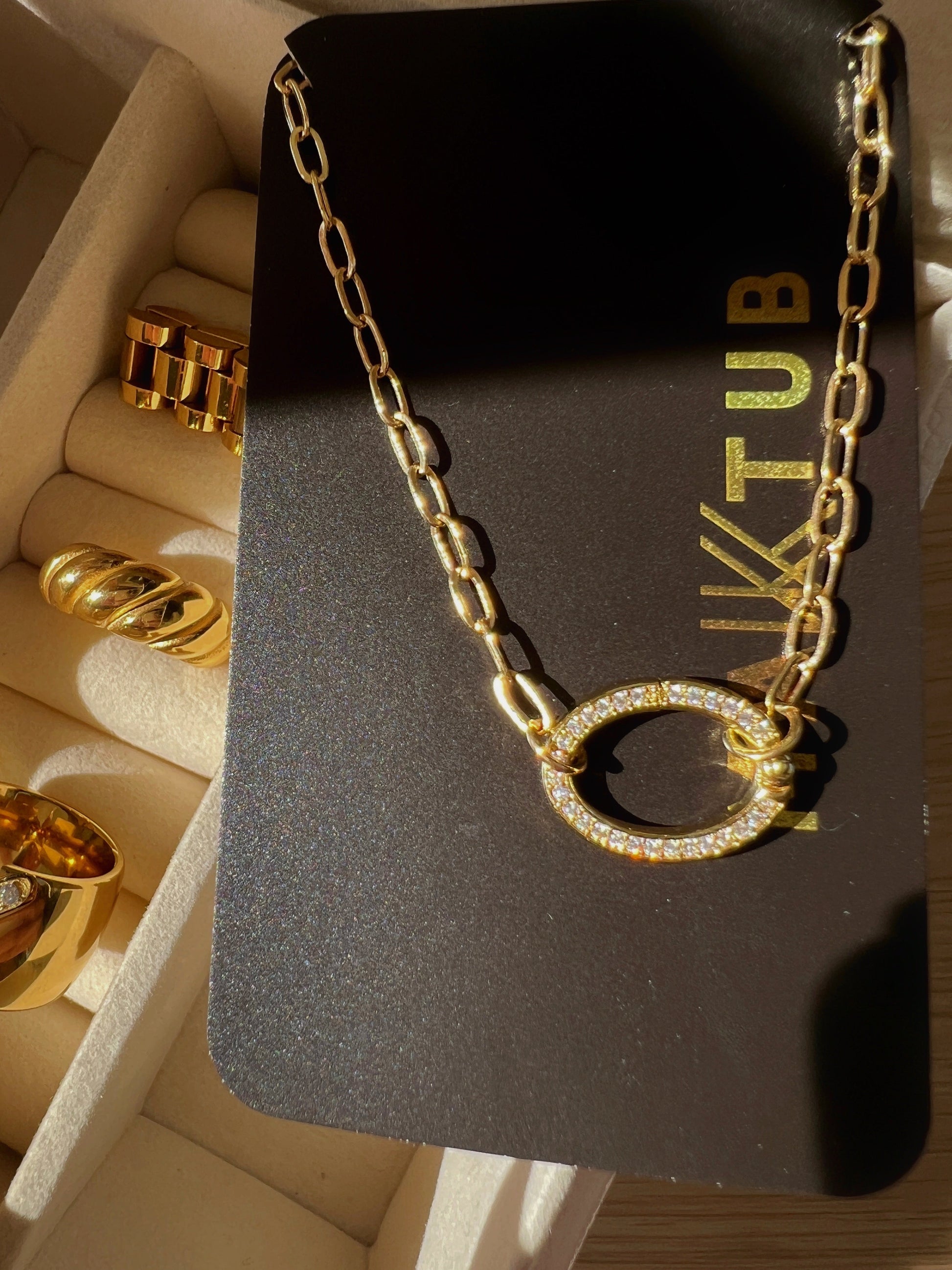 Miranda necklace - Jewelry Maktub LLC