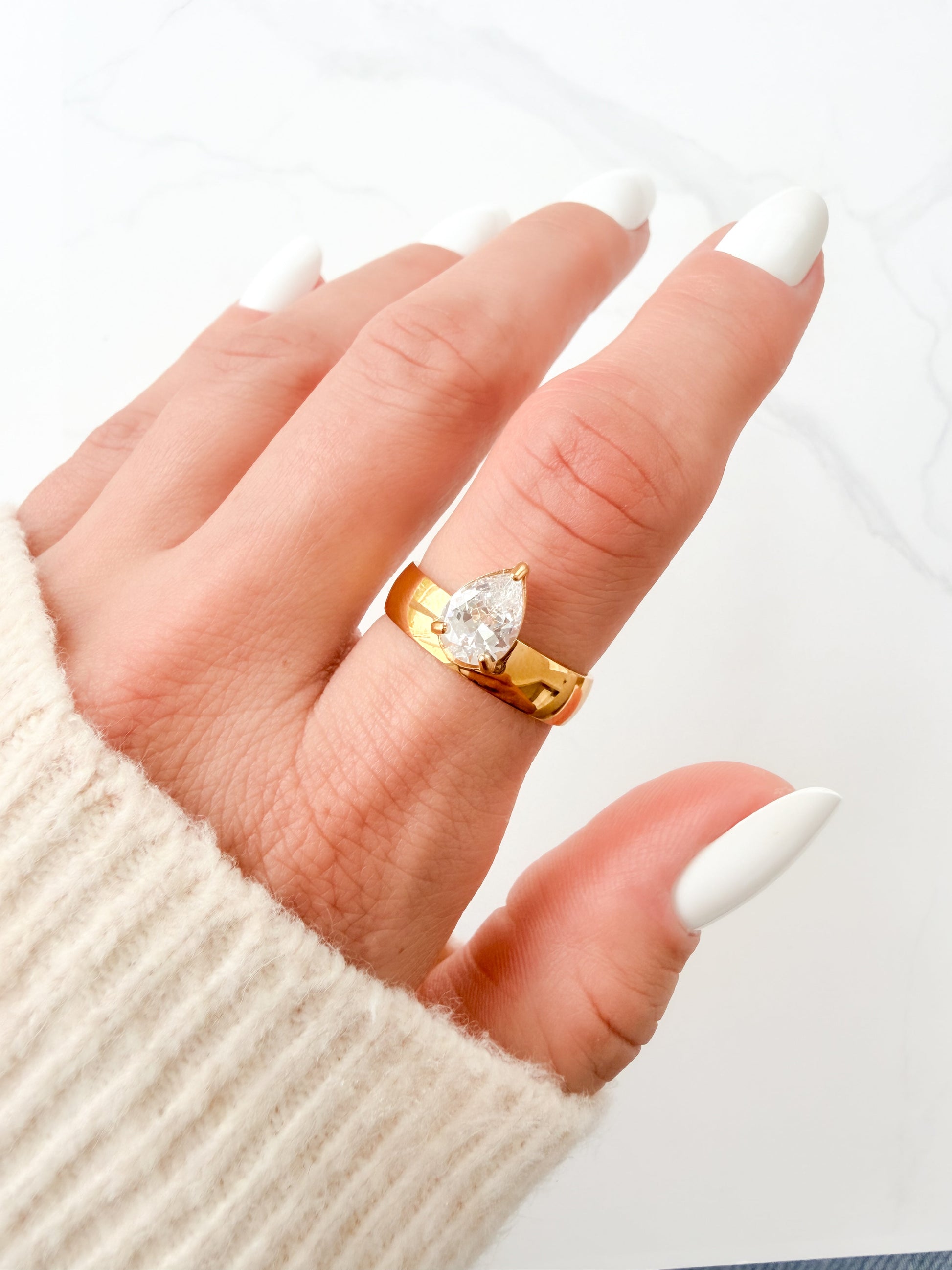 Nabela Ring - Jewelry Maktub LLC