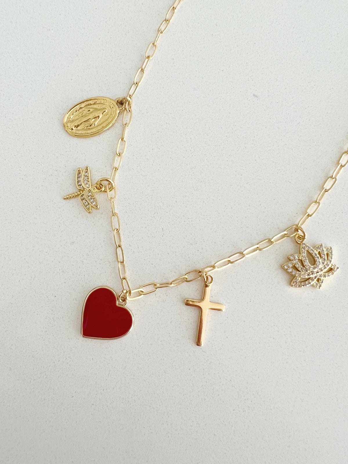 Necklace Charm Elena - Jewelry Maktub LLC