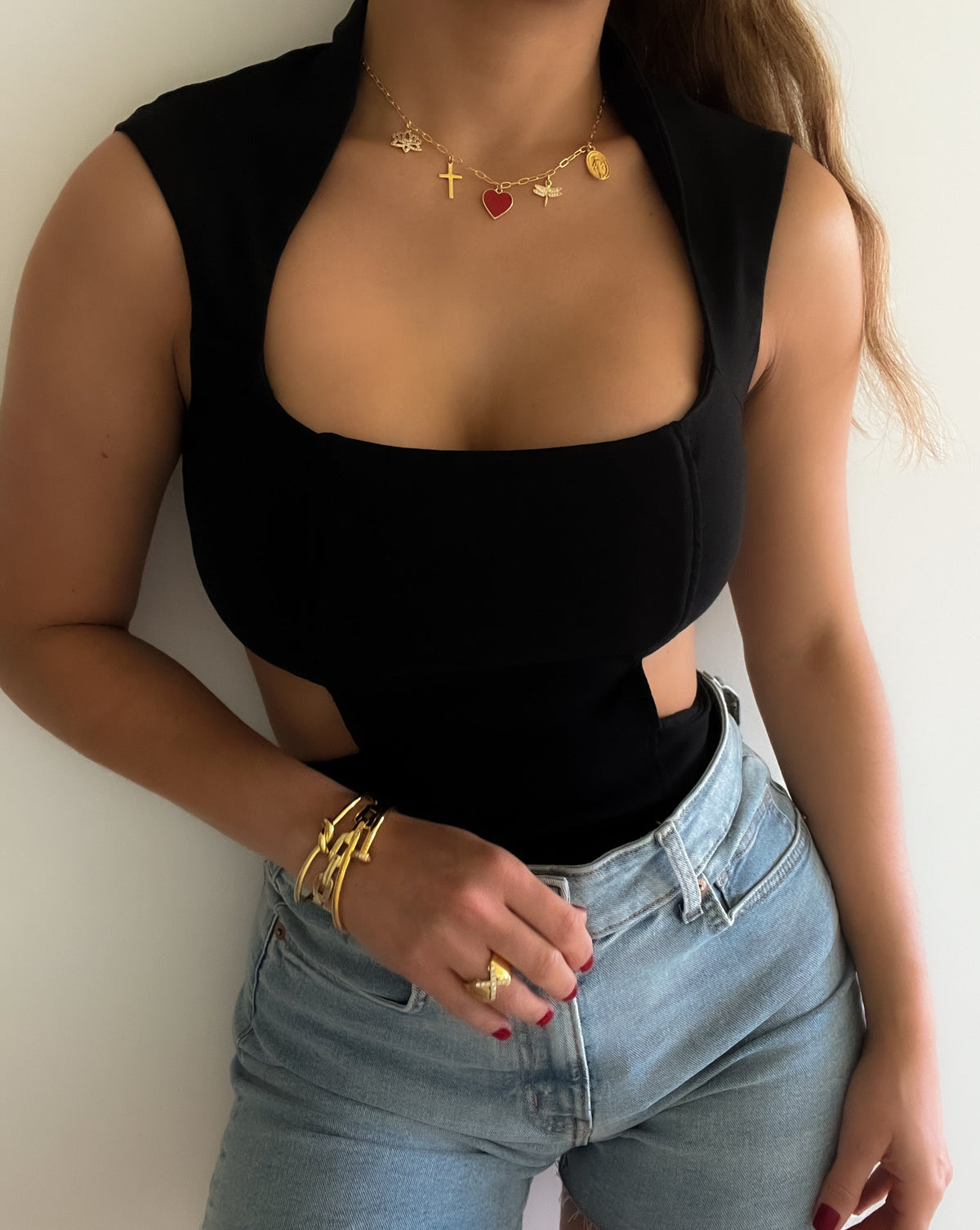 Necklace Charm Elena - Jewelry Maktub LLC