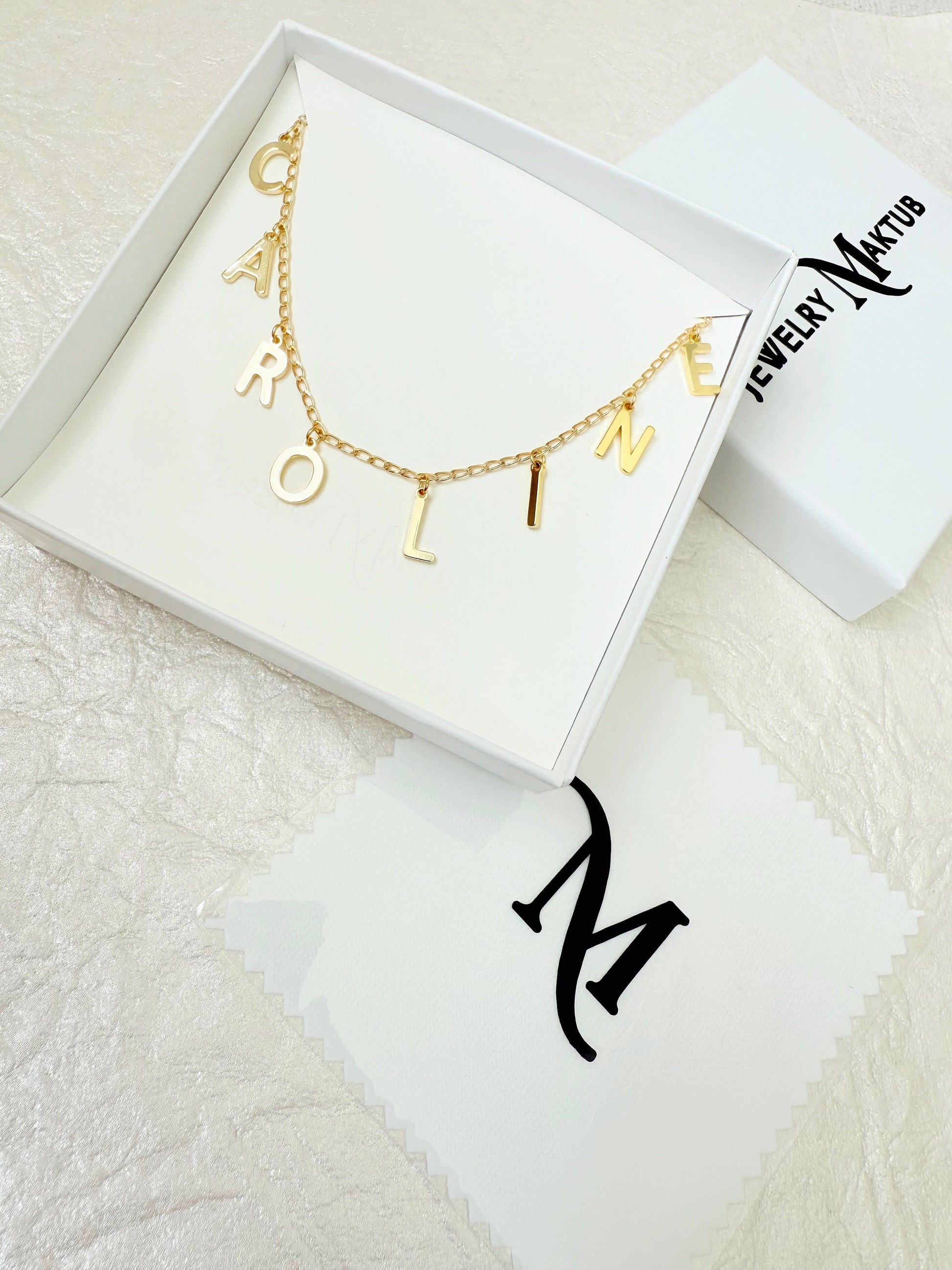 Personalized Name Necklace - Jewelry Maktub LLC
