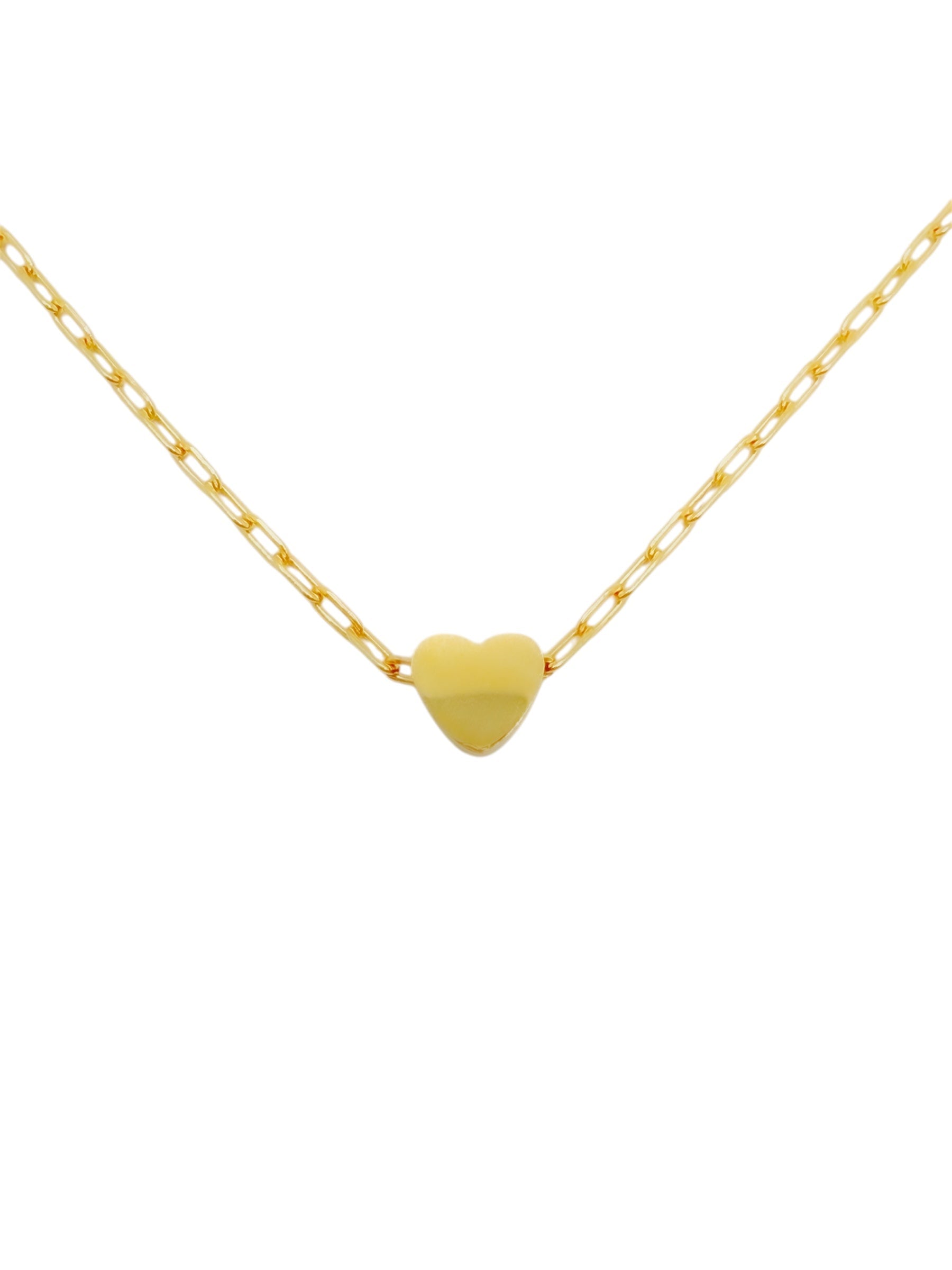 Preppy Heart Necklace - Jewelry Maktub LLC