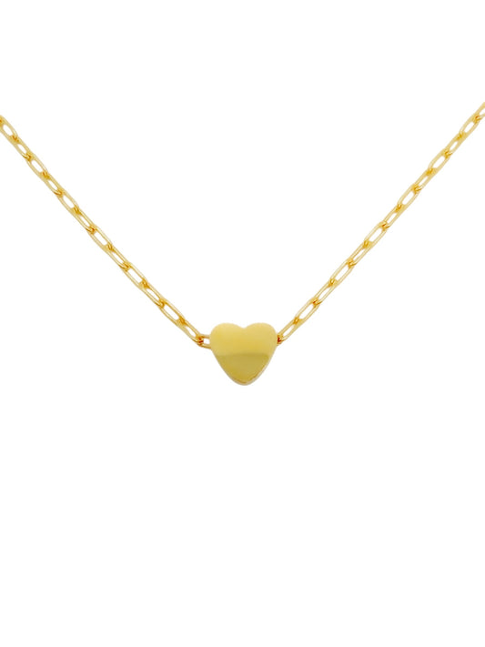 Preppy Heart Necklace - Jewelry Maktub LLC