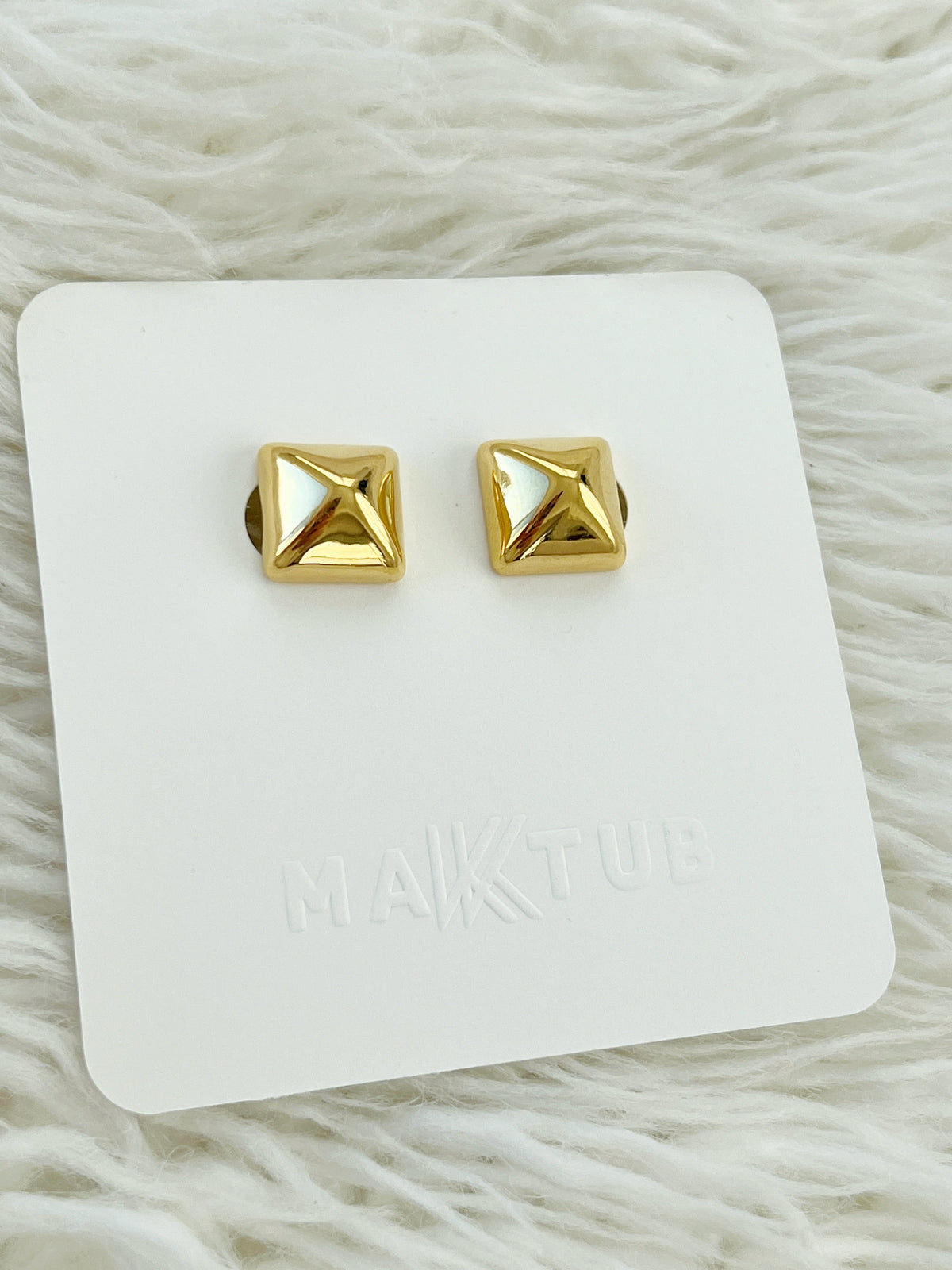 Pyramid Earring - Jewelry Maktub LLC