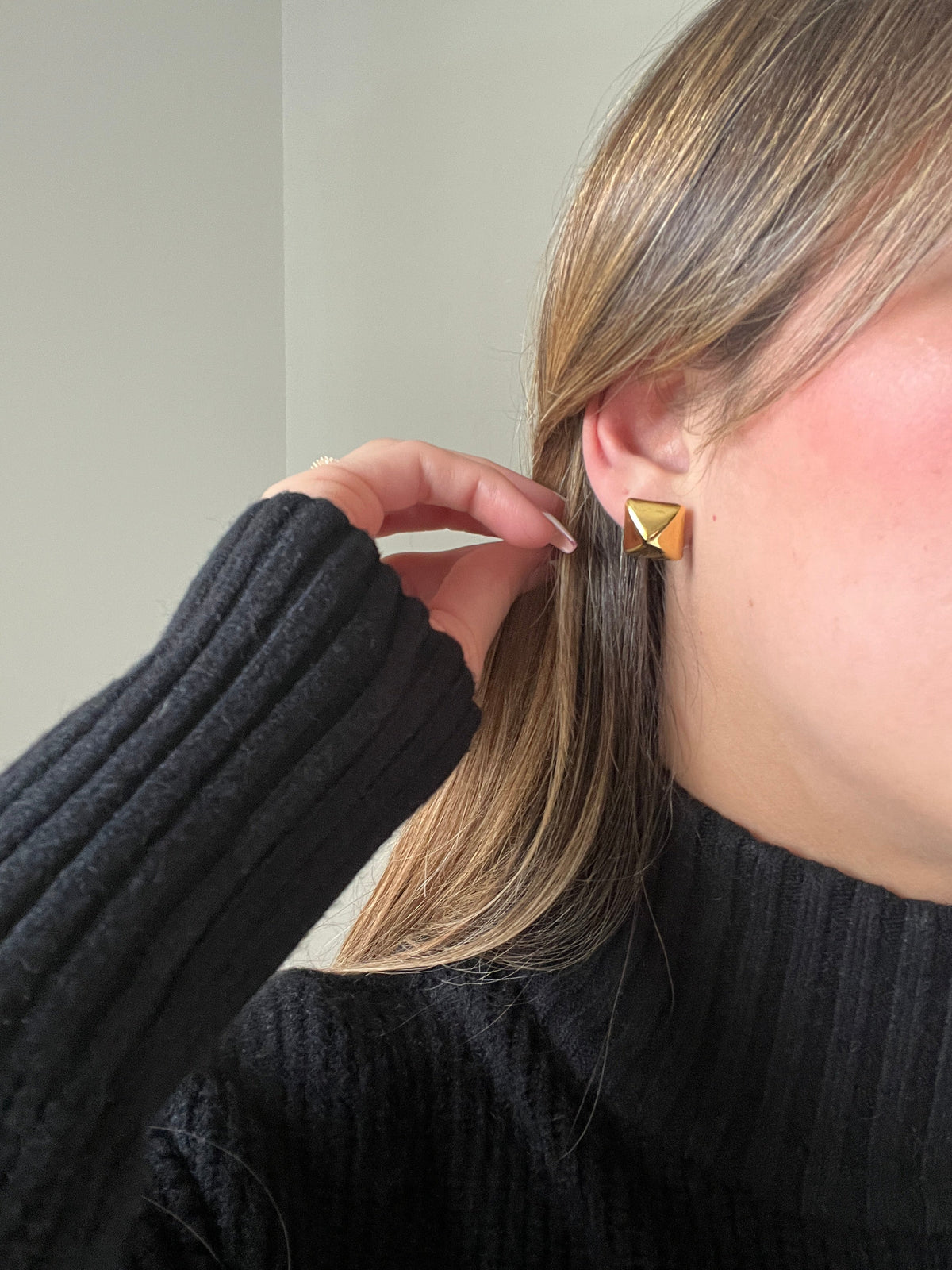 Pyramid Earring - Jewelry Maktub LLC