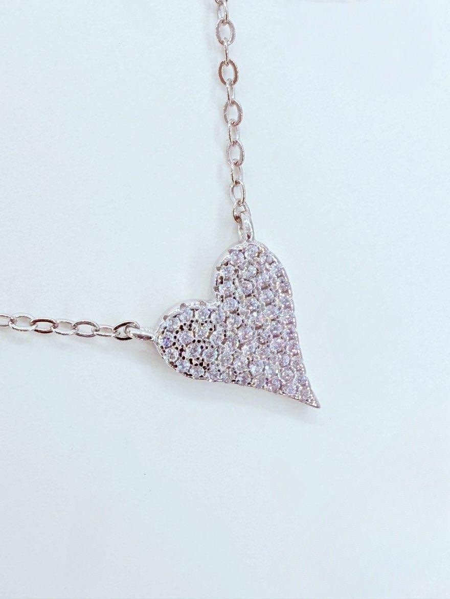 Radiant heart Necklace - Jewelry Maktub LLC