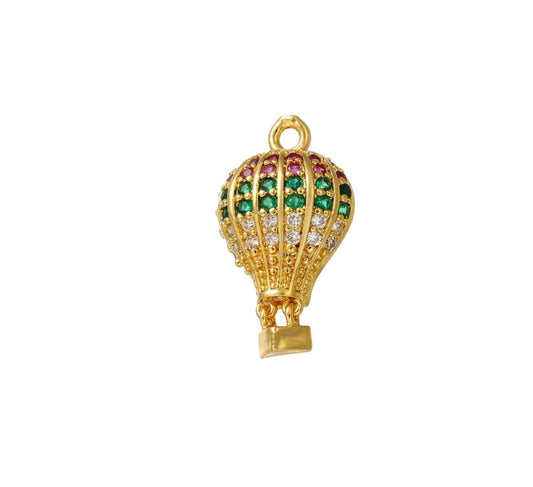 Rainbow Air balloon. - Jewelry Maktub LLC