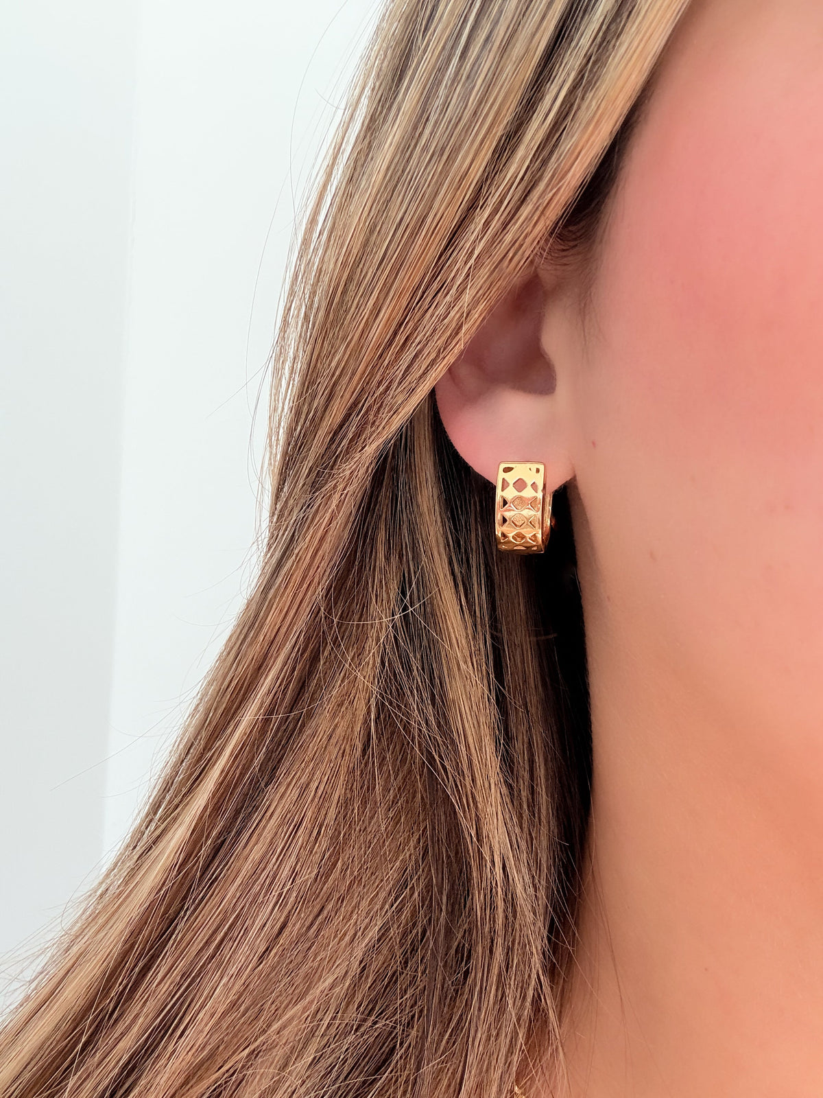 Reversible Hoops - Jewelry Maktub LLC