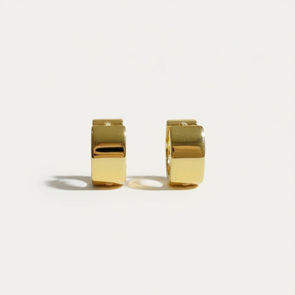 Reversible Hoops - Jewelry Maktub LLC