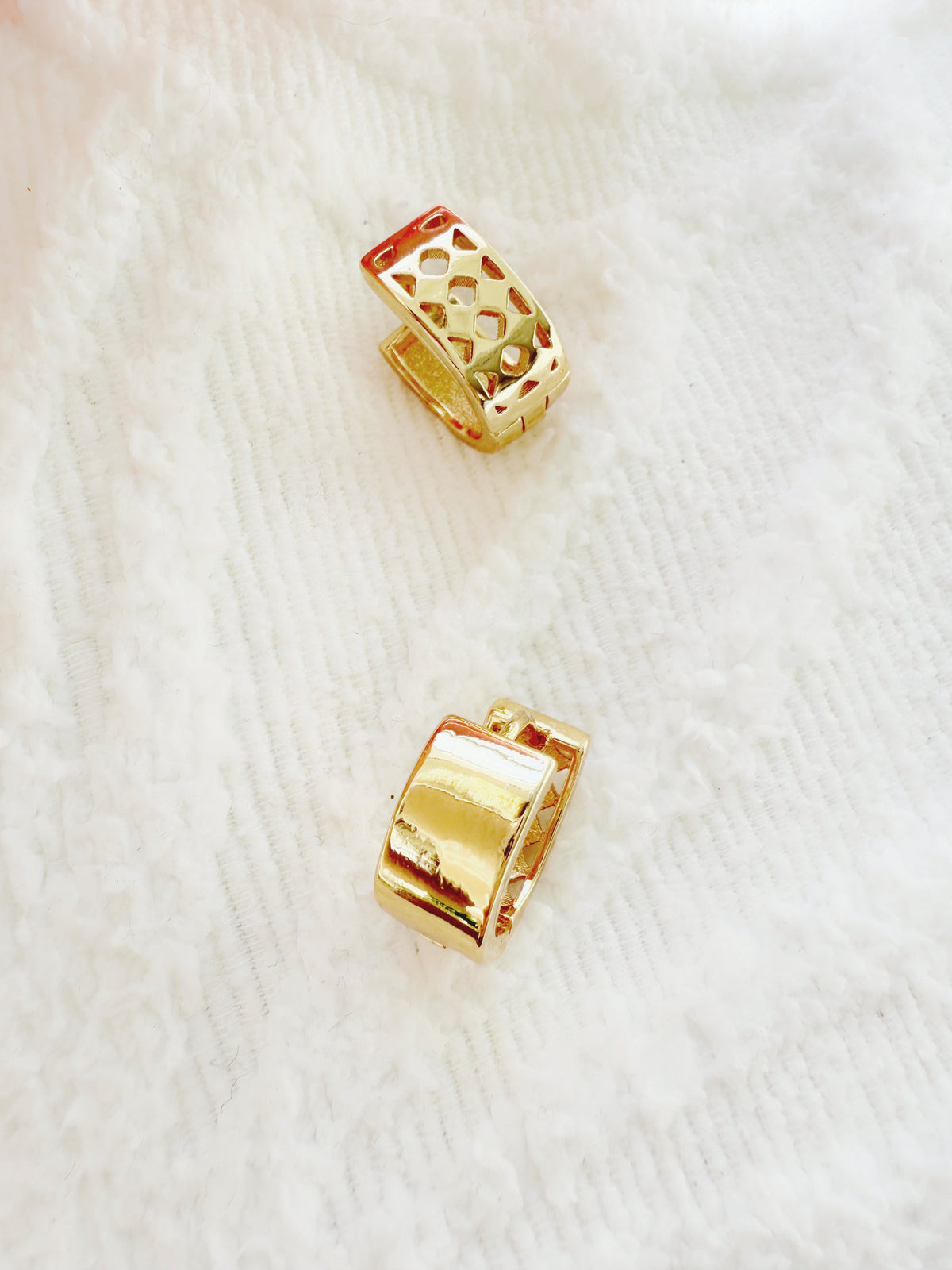 Reversible Hoops - Jewelry Maktub LLC