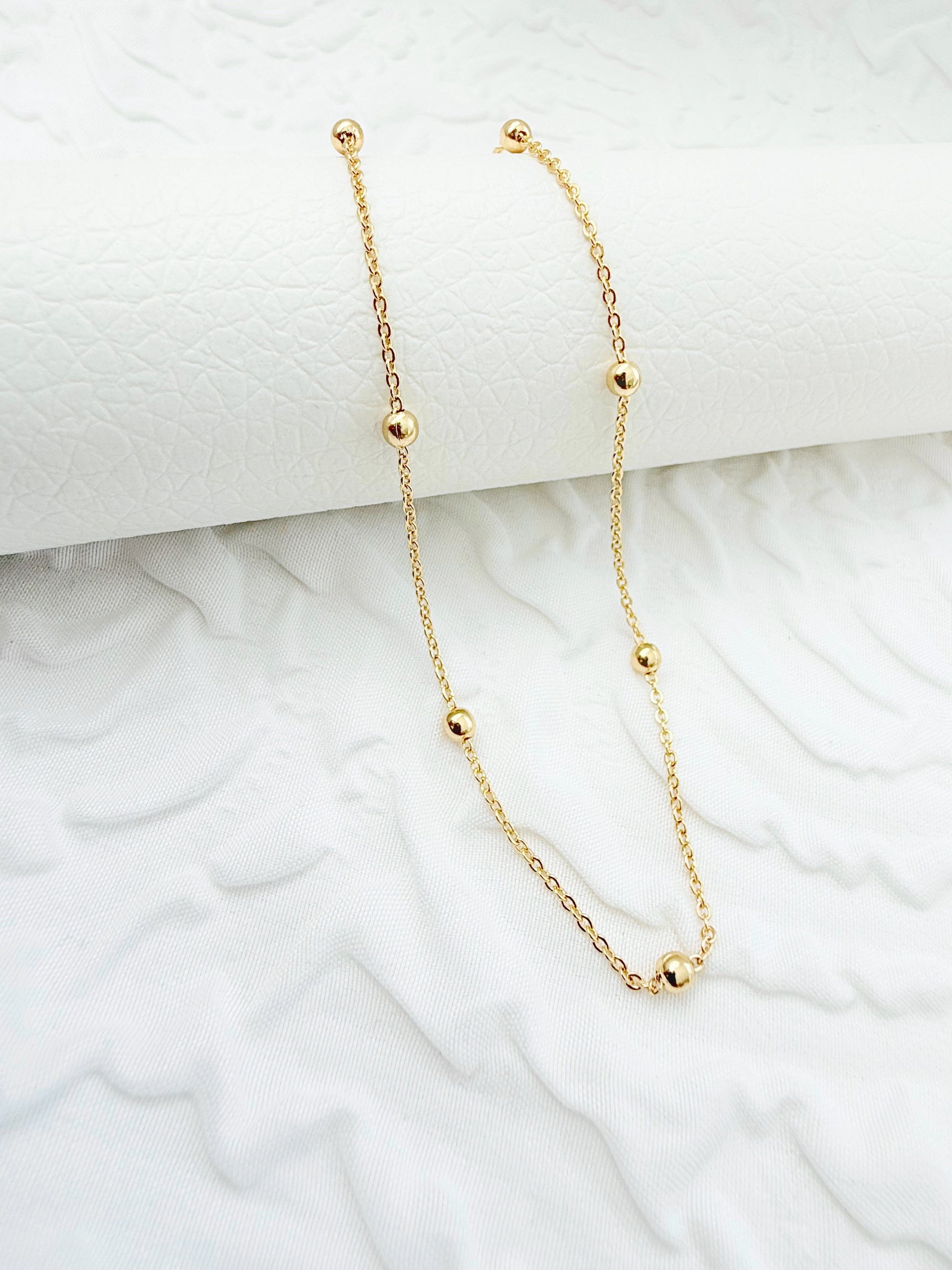 Satelite Anklet - Jewelry Maktub LLC