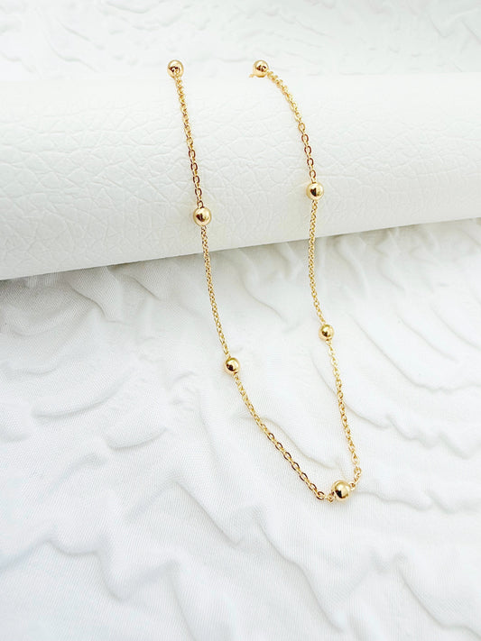 Satelite Anklet - Jewelry Maktub LLC