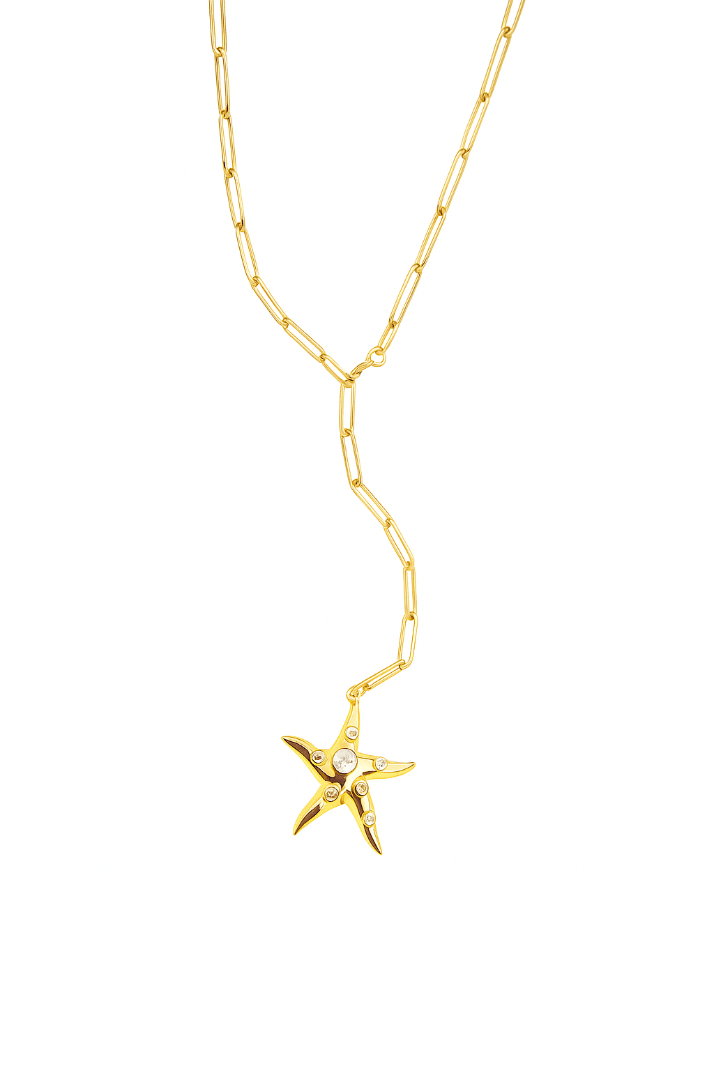 Starfish Lariat - Jewelry Maktub LLC