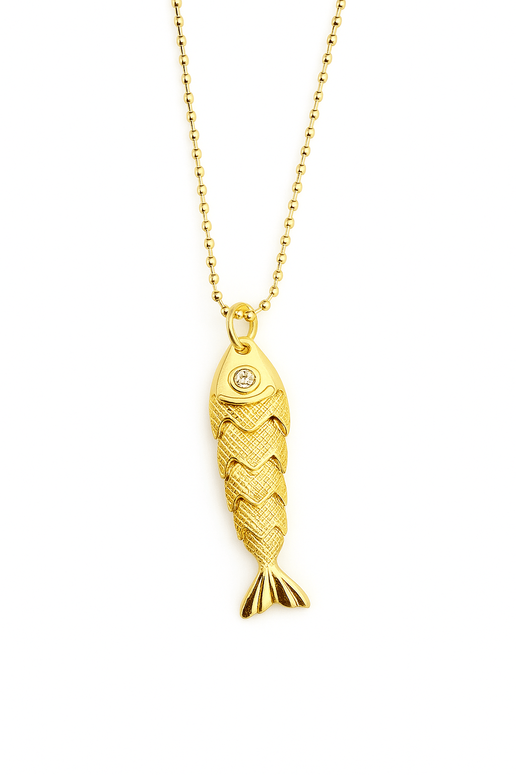 Summer Fish Necklace - Jewelry Maktub LLC