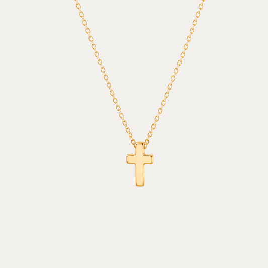 Tiny Cross - Jewelry Maktub LLC