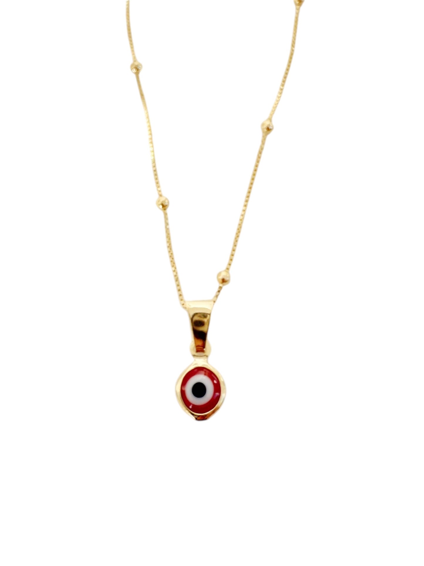 Tiny Evil eye - Jewelry Maktub LLC