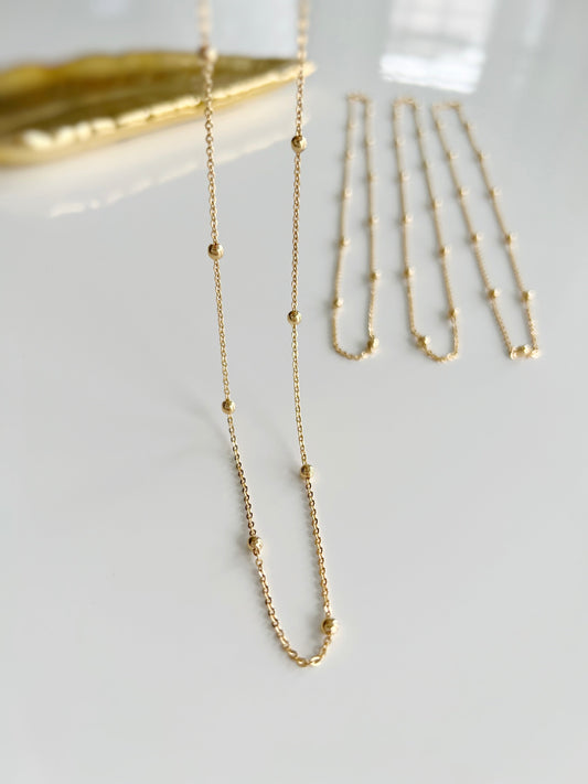 Ciel Ball Chain - Jewelry Maktub LLC