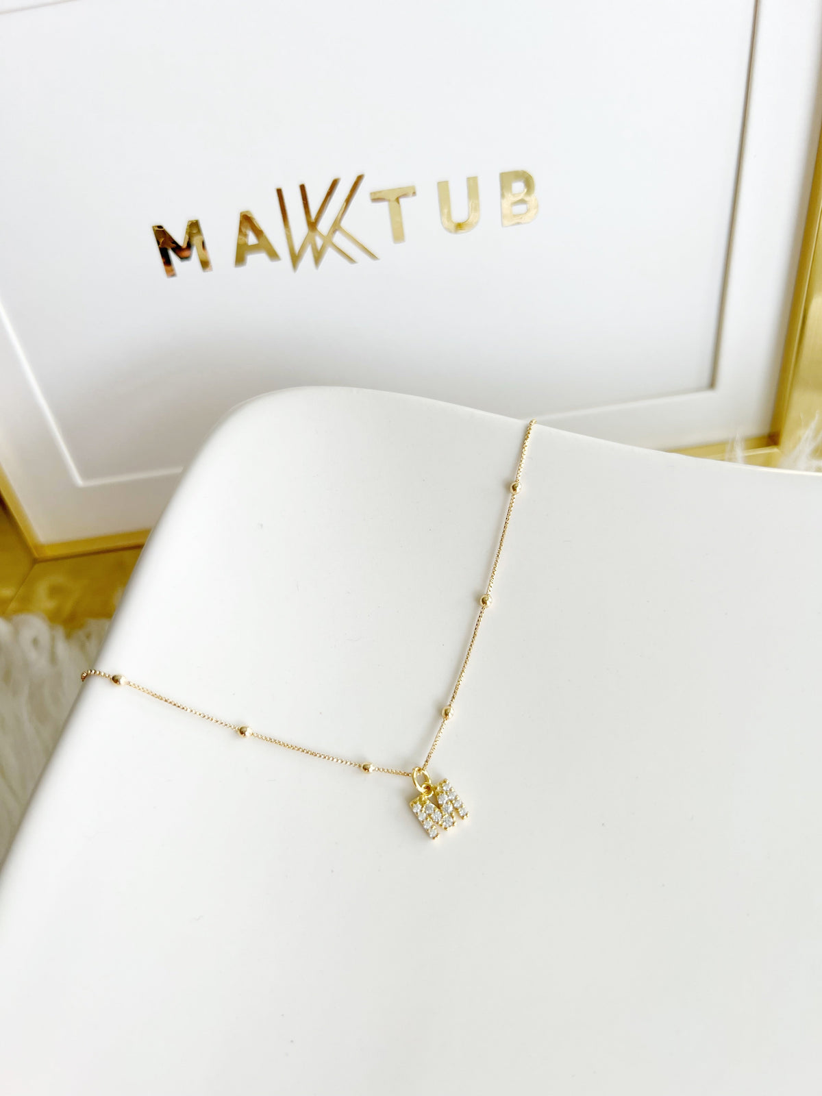 Cute Initial - Jewelry Maktub LLC