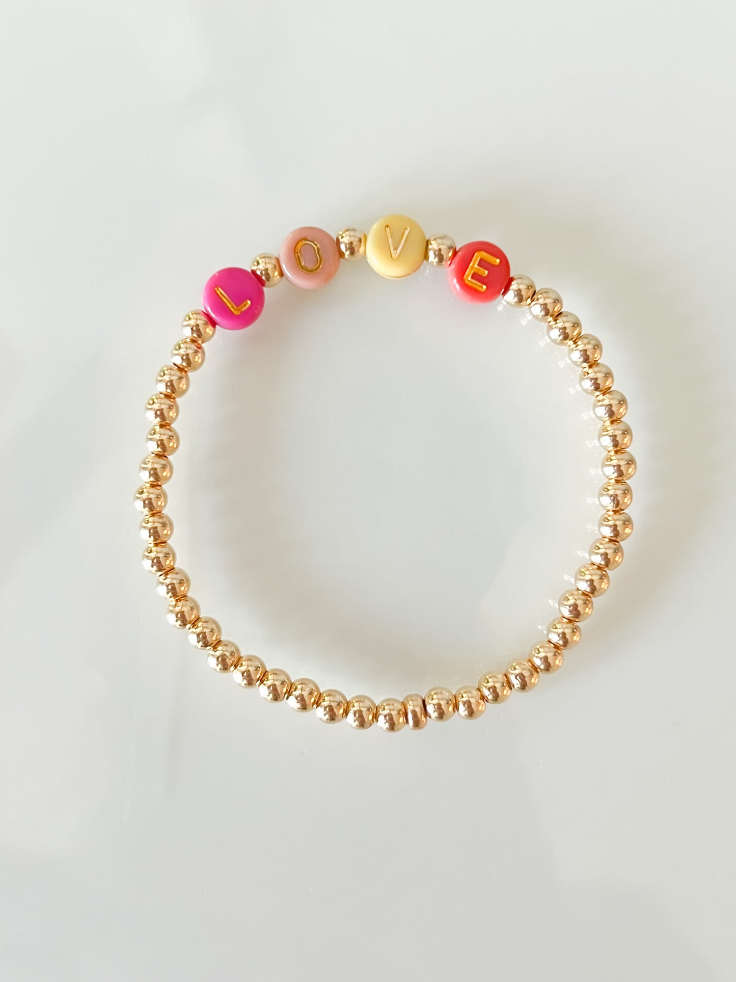 Custom name bracelet