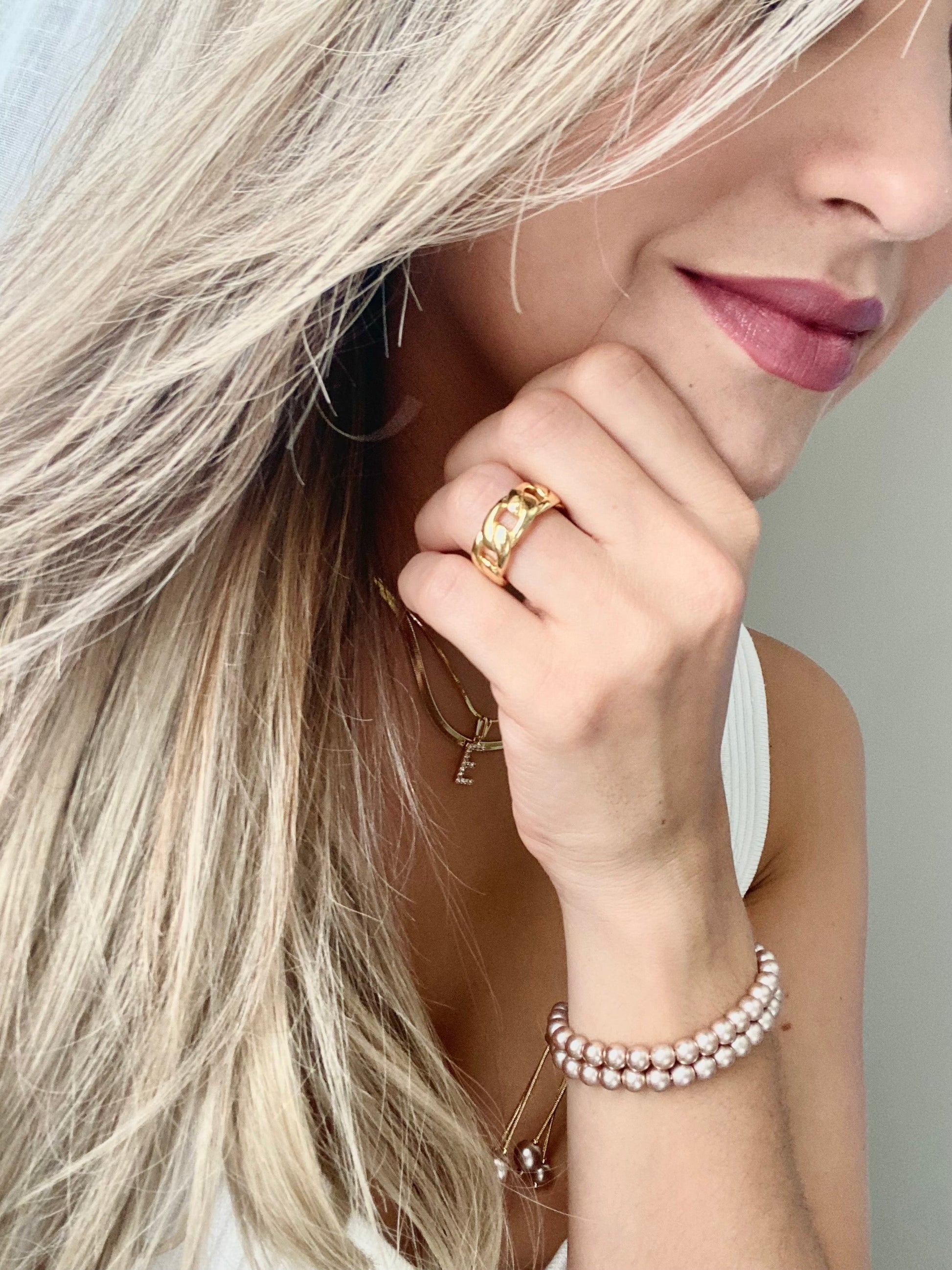 La trenza Ring - Jewelry Maktub LLC