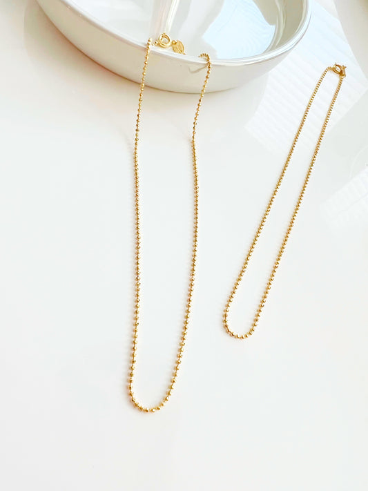 Mini balls chocker - Jewelry Maktub LLC