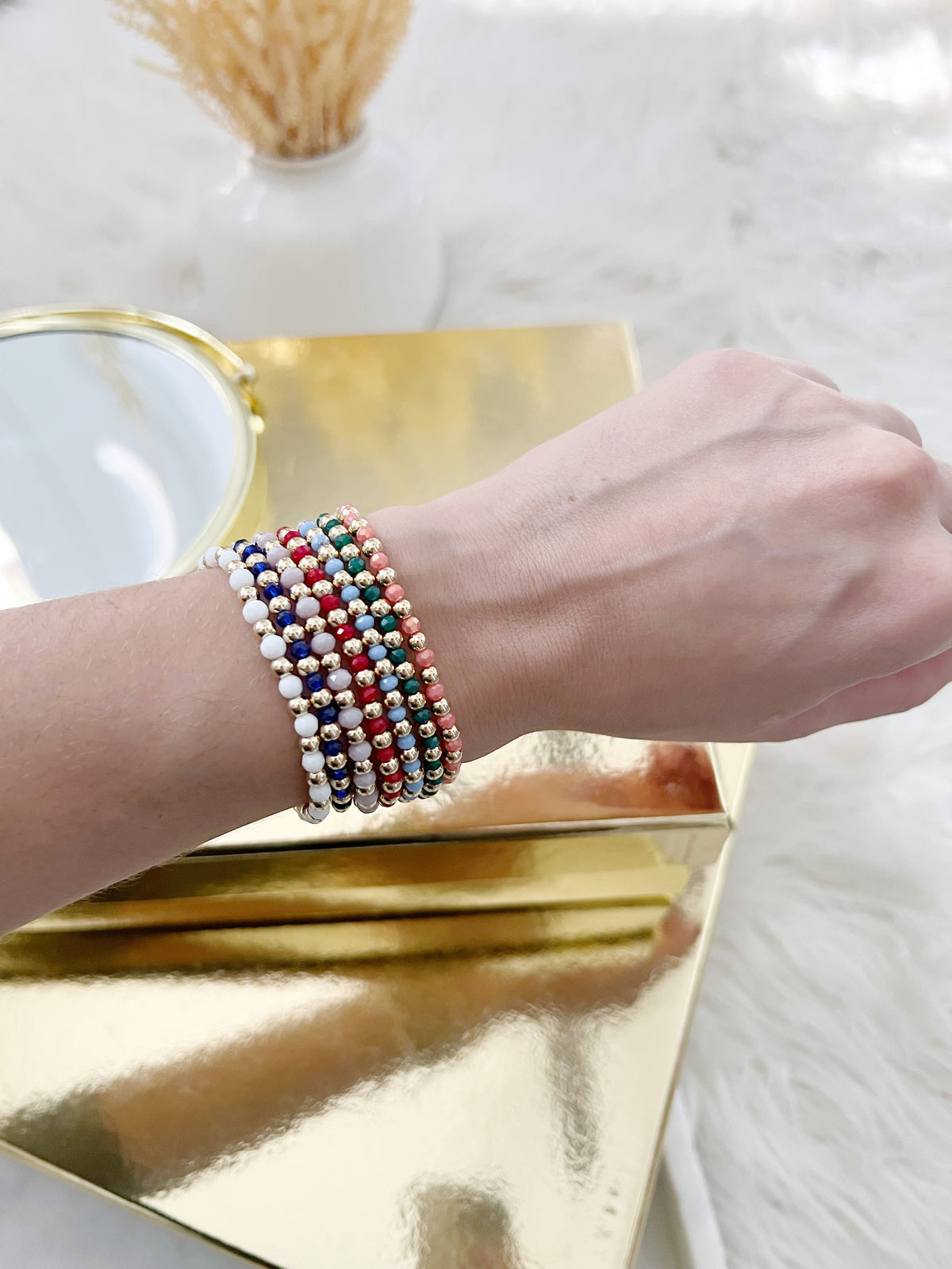 Power Gemstone Bracelet for Protection - Jewelry Maktub LLC